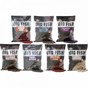 Boilies Big Fish 20mm 1,8kg Tigrí orech / Kukurica Sweet Tiger and Corn